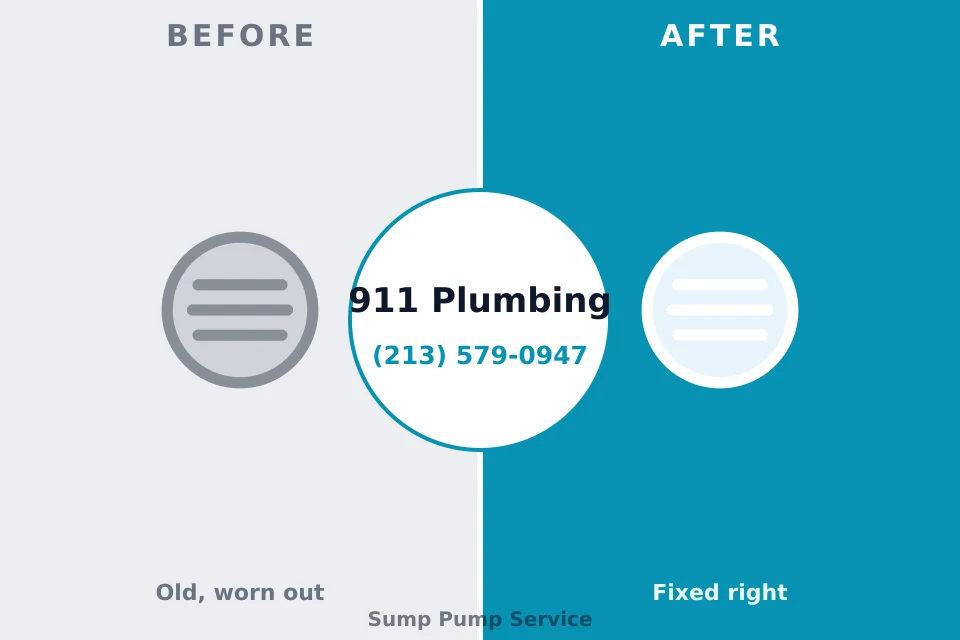 Before and after: plumbing repair Midland City, AL